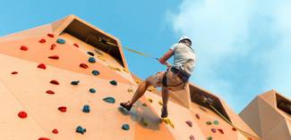 ROCK CLIMBING WALL